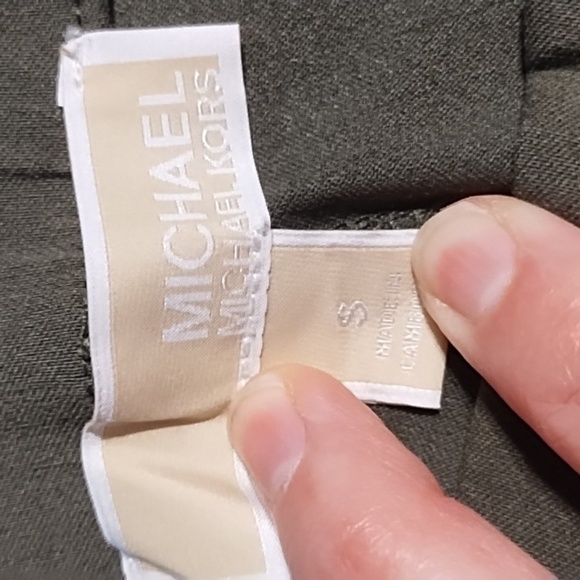 Michael Michael Kors Pants Stretchy Elastic Waistband Skinny Leg Size S Work - Picture 2 of 8